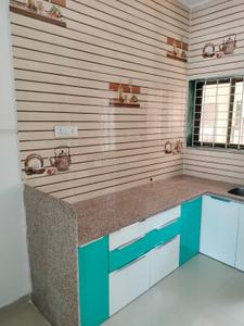 Kitchen Image of 680 Sq.ft 3 BHK Duplex for rent in New Waghodia Road Vadodara for Rs. 13000