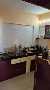 Kitchen Image of 614 Sq.ft 1 BHK Apartment / Flat for sale in Sarthak Beaulieu, Pisoli Pune for Rs. 3300000