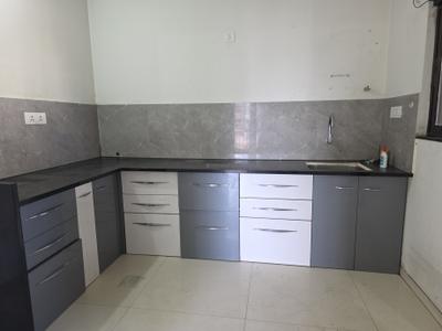 Kitchen Image of 1050 Sq.ft 2 BHK Apartment / Flat for rent in Runal Spacio, Ravet Pune for Rs. 24000
