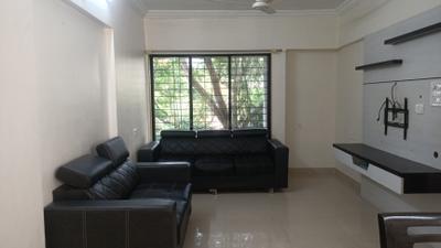 Living Room Image of 1350 Sq.ft 3 BHK Apartment / Flat for rent in Kothrud Pune for Rs. 60000