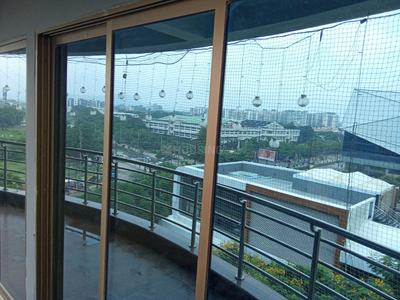 Balcony Image of 1800 Sq.ft 3 BHK Apartment / Flat for rent in Kalyan Empire Estate, Bhicholi Mardana Indore for Rs. 24000