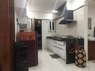 Kitchen Image of 1200 Sq.ft 2 BHK Apartment / Flat for sale in Nilesh Jai Amba Apartment 16, Navsaari Amravati for Rs. 4300000