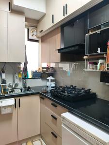 Kitchen Image of 400 Sq.ft 1 BHK Apartment / Flat for rent in Pyramid Altia, Sector 70 Gurgaon for Rs. 25000