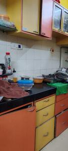 Kitchen Image of 980 Sq.ft 2 BHK Apartment / Flat for sale in Ruparel GardenHousing, Nerul Navi Mumbai for Rs. 17400000