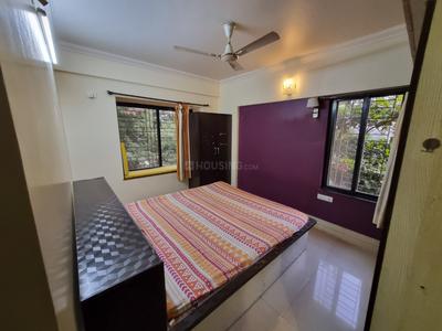 Bedroom Image of 1100 Sq.ft 2 BHK Apartment / Flat for rent in Bramhacorp Suncity, Wadgaon Sheri Pune for Rs. 50000