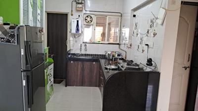 Kitchen Image of 1200 Sq.ft 2 BHK Apartment / Flat for sale in Aswani Green Valley, Wakad Pune for Rs. 9100000