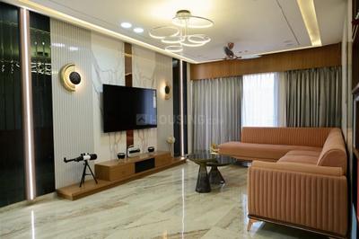 Hall Image of 3250 Sq.ft 4 BHK Apartment / Flat for rent in Swagat Agacia, Sargasan Gandhinagar for Rs. 65000