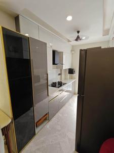 Kitchen Image of 900 Sq.ft 2 BHK Builder Floor for rent in Rajouri Garden New Delhi for Rs. 39000