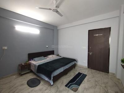 Bedroom Image of 450 Sq.ft 1 RK Builder Floor for rent in Sector 51 Gurgaon for Rs. 18000