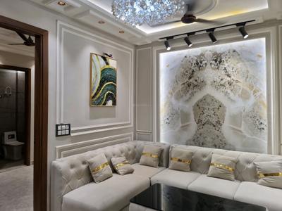 Living Room Image of 810 Sq.ft 3 BHK Apartment / Flat for sale in Razapur Khurd New Delhi for Rs. 5000000