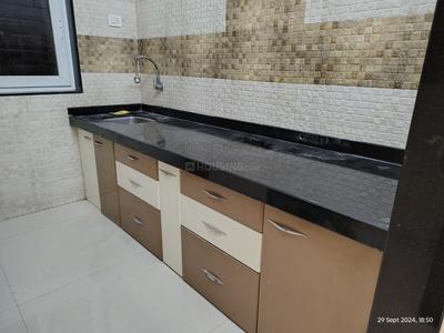 Kitchen Image of 643 Sq.ft 1 BHK Apartment / Flat for rent in Sai Balaji Emrald, Thakurli Thane for Rs. 15000