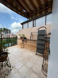 Balcony Image of 2438 Sq.ft 3 BHK Penthouse for sale in Goel Ganga Ganga Nebula Apartment, Viman Nagar Pune for Rs. 27500000