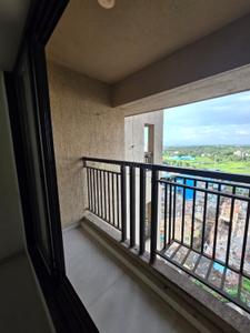 Balcony Image of 515 Sq.ft 1 BHK Apartment / Flat for sale in Raunak City, Kalyan West Kalyan for Rs. 3900000