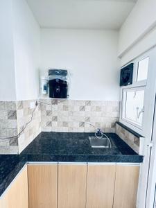 Kitchen Image of 600 Sq.ft 1 BHK Apartment / Flat for rent in Puravankara Purva Silversands Phase 1 Building 4 To 9, Mundhwa Pune for Rs. 26000