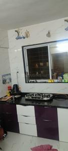Kitchen Image of 650 Sq.ft 1 BHK Apartment / Flat for sale in Makhmalabad Nashik for Rs. 2000000