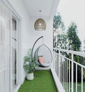 Balcony Image of 1840 Sq.ft 3 BHK Apartment / Flat for sale in Puppalaguda Hyderabad for Rs. 12500000