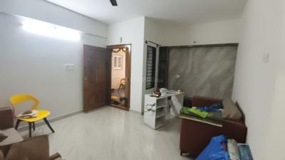 Living Room Image of 900 Sq.ft 1 BHK Builder Floor for rent in Mahadevapura Bengaluru for Rs. 32000