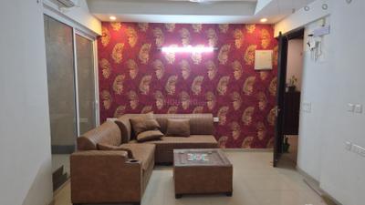 Living Room Image of 766 Sq.ft 2 BHK Apartment / Flat for rent in Prateek Grand City, Siddharth Vihar Ghaziabad for Rs. 31000