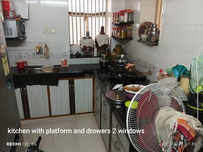 Kitchen Image of 459 Sq.ft 2 BHK Apartment / Flat for sale in Thaltej Ahmedabad for Rs. 6800000
