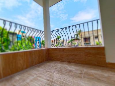 Balcony Image of 1100 Sq.ft 3 BHK Apartment / Flat for sale in Behala Kolkata for Rs. 3900000