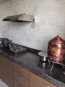 Kitchen Image of 1200 Sq.ft 2 BHK Apartment / Flat for rent in Shikha Tower, Kopar Khairane Navi Mumbai for Rs. 65000