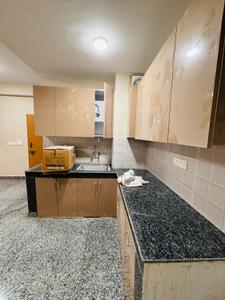 Kitchen Image of 750 Sq.ft 2 BHK Builder Floor for rent in Sultanpur New Delhi for Rs. 21000