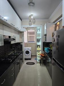 Kitchen Image of 1425 Sq.ft 2.5 BHK Apartment / Flat for rent in Paramount Symphony, Crossings Republik Ghaziabad for Rs. 22000