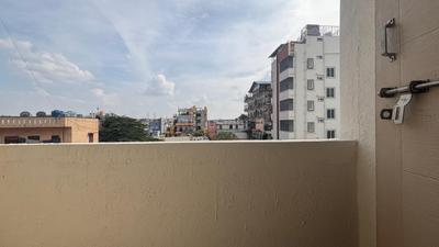 Balcony Image of 526 Sq.ft 1 BHK Apartment / Flat for rent in Mahadevapura Bengaluru for Rs. 22000