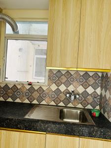 Kitchen Image of 1081 Sq.ft 3 BHK Apartment / Flat for sale in Signature Global Park V, Sector 36 Sohna for Rs. 9500000