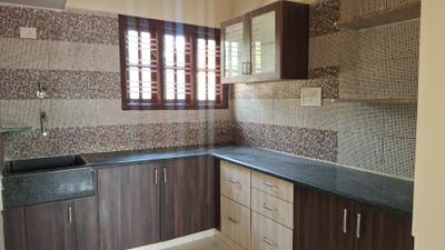 Kitchen Image of 400 Sq.ft 1 BHK Apartment / Flat for rent in Sanjaynagar Bengaluru for Rs. 15000
