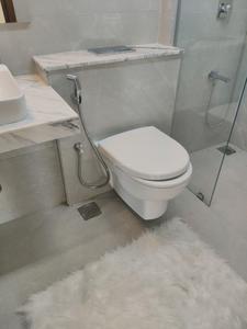 Common Bathroom Image of 1340 Sq.ft 3 BHK Apartment / Flat for sale in Srishti Synchronicity, Powai Mumbai for Rs. 32000000
