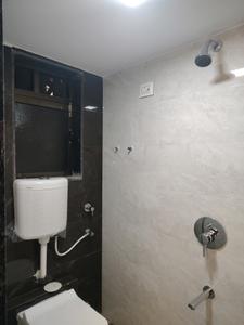 Common Bathroom Image of 540 Sq.ft 1 BHK Apartment / Flat for rent in Vijay Ratnatej Tower, Kasarvadavali Thane for Rs. 17000
