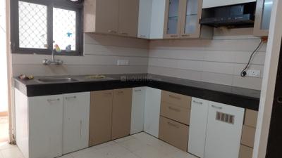 Kitchen Image of 1560 Sq.ft 3 BHK Apartment / Flat for rent in Gusval Kala Lucknow for Rs. 18000