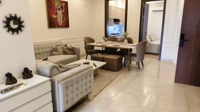 Living Room Image of 1500 Sq.ft 3 BHK Apartment / Flat for sale in NKV Golden Avenue, Sector 35 Sohna for Rs. 19000000