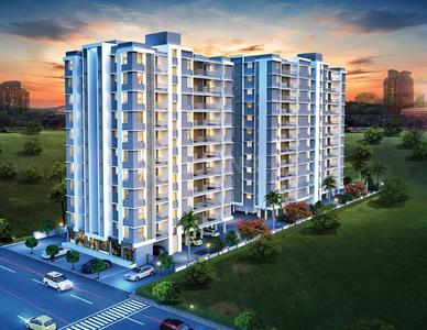 Image of 770 Sq.ft 2 BHK Apartment / Flat for sale in Aakar Indigo Phase 1, Charholi Budruk, Pune for Rs. 5200000