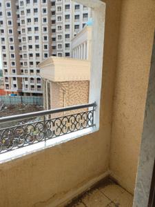 Balcony Image of 609 Sq.ft 1 BHK Apartment / Flat for sale in Arihant Aaradhya Phase I, Bhiwandi Thane for Rs. 3500000