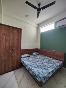 Bedroom Image of 680 Sq.ft 1 BHK Apartment / Flat for rent in Mahalakshmi Nagar Indore for Rs. 17599