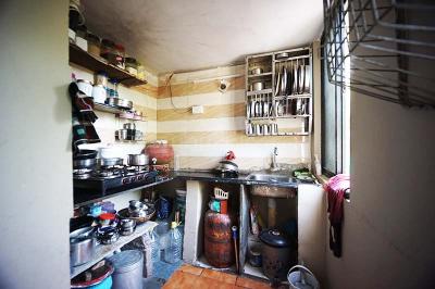 Kitchen Image of 1125 Sq.ft 3 BHK Independent House for sale in Satellite Ahmedabad for Rs. 9500000