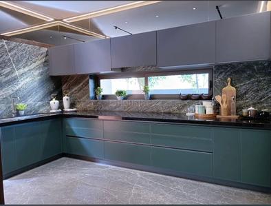 Kitchen Image of 7695 Sq.ft 4 BHK Independent House for sale in Shela Ahmedabad for Rs. 145000000