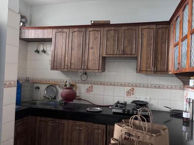 Kitchen Image of 1000 Sq.ft 1 BHK Builder Floor for rent in Sector 16 Faridabad for Rs. 18000