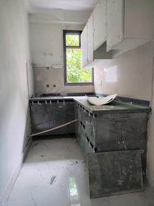 Kitchen Image of 450 Sq.ft 1 BHK Builder Floor for rent in Rajpur New Delhi for Rs. 13500