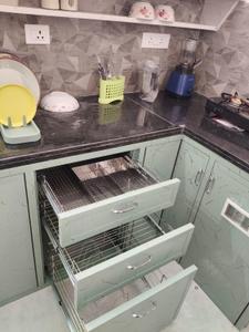 Kitchen Image of 950 Sq.ft 2 BHK Apartment / Flat for rent in Egattur Chennai for Rs. 29500