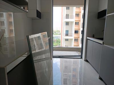 Kitchen Image of 960 Sq.ft 2 BHK Apartment / Flat for sale in Ikon Queens Tower, Mohammed Wadi Pune for Rs. 6800000