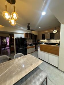 Kitchen Image of 2268 Sq.ft 3 BHK Apartment / Flat for sale in Vrundavan Elysia, Raysan Gandhinagar for Rs. 12000000