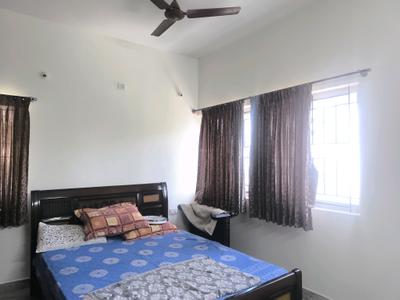 Bedroom Image of 1500 Sq.ft 2 BHK Builder Floor for rent in SMV Layout Bengaluru for Rs. 22000