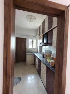 Kitchen Image of 1400 Sq.ft 3 BHK Apartment / Flat for rent in Agrawal Sagar Pearl Phase II, Hoshangabad Road Bhopal for Rs. 20000