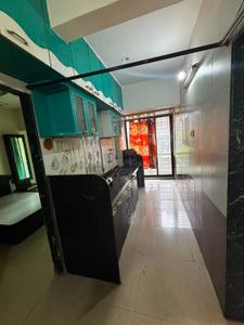Kitchen Image of 550 Sq.ft 1 BHK Apartment / Flat for rent in Shree Sai Shree Sai Apartments, Kharghar Navi Mumbai for Rs. 30000