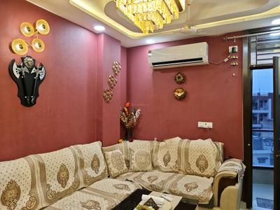 Living Room Image of 810 Sq.ft 3 BHK Apartment / Flat for sale in Nawada New Delhi for Rs. 6800000