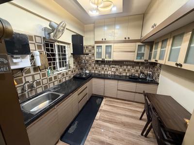 Kitchen Image of 1500 Sq.ft 3 BHK Apartment / Flat for sale in Sai Sumukha Telecom Clusters, Banashankari Bengaluru for Rs. 15500000