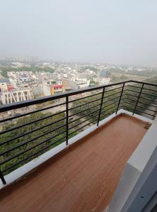 Balcony Image of 1280 Sq.ft 2 BHK Apartment / Flat for rent in Vrindavan Yojana Lucknow for Rs. 16000